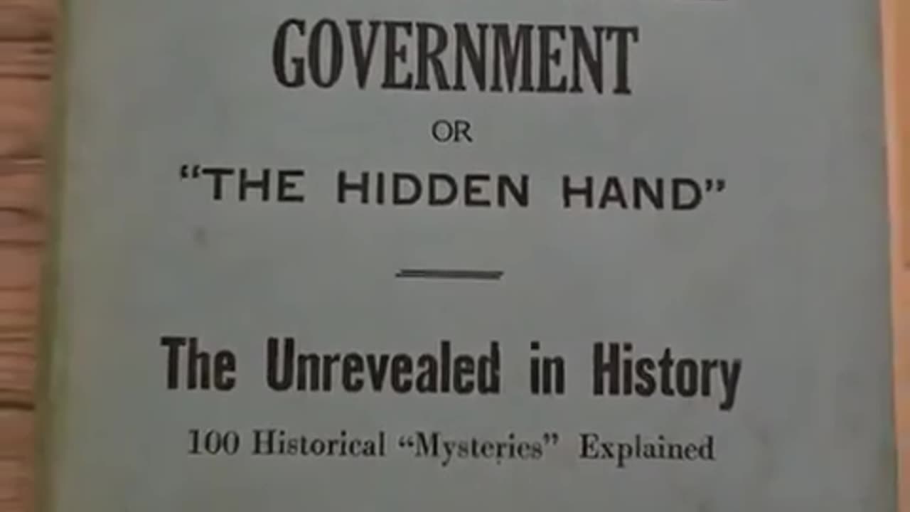 ZIONISTS’ SATANIC PACT: Woman finds 1926 book about "Secret World Government" as Rothschild-Pike NWO