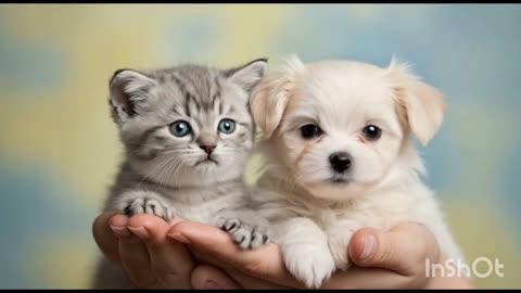 Cute cat pappy #so sweet # cat vediyo