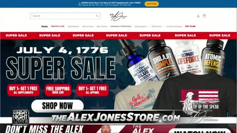 INFOWARS LIVE - 6/29/25: The American Journal with Harrison Smith / The Alex Jones Show / The War Room With Owen Shroyer