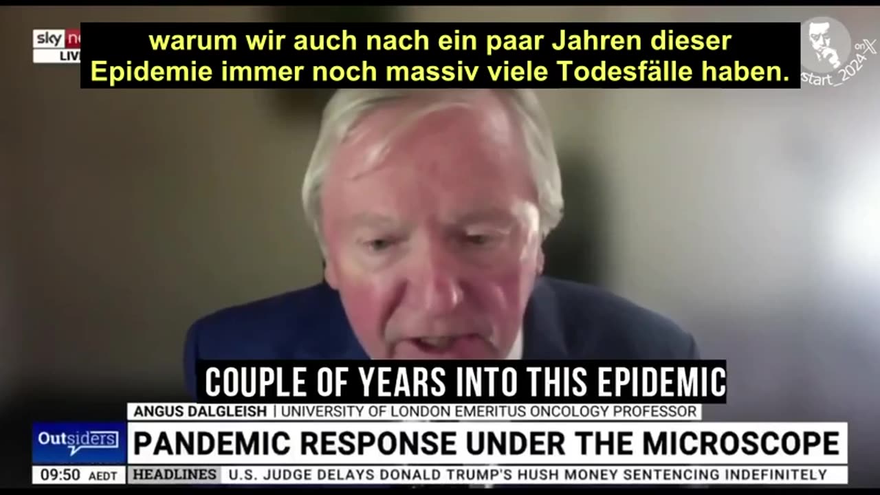 Professor Angus Dalgleish über Covid 19-Impfstoffe und ihre schädlichen Auswirkungen