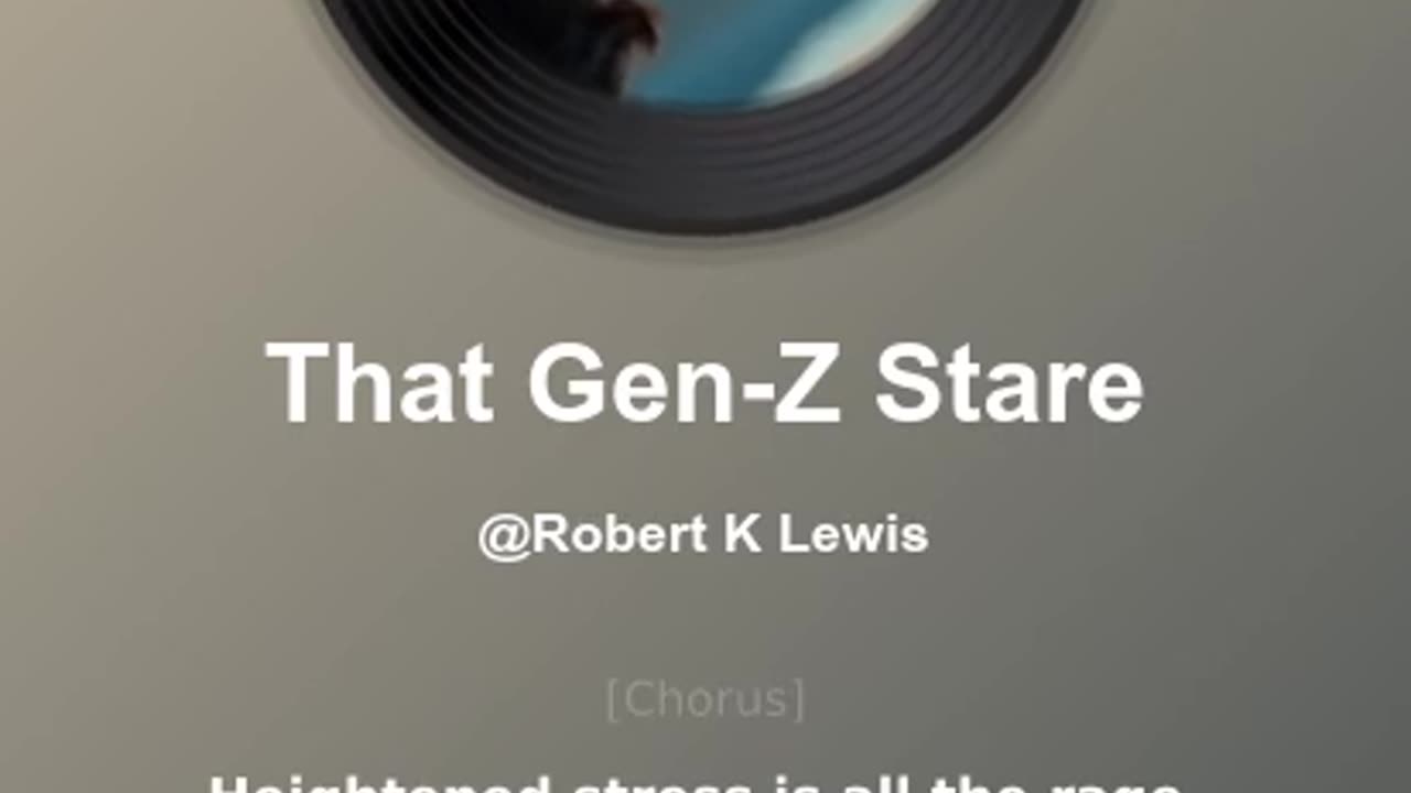 That Gen-Z Stare