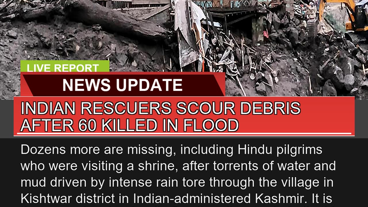 Indian Rescuers Scour Debris After Killed in Fl
