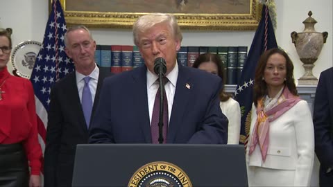 President Donald J. Trump makes an announcement on drug prices