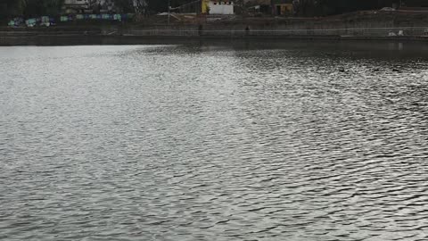 Taudaha Lake in Lalitpur, Nepal