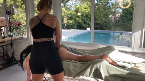 Short Massage Flow with MUSIC