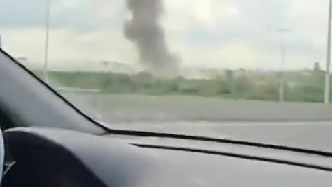 Húszi rakéta Tel-Avivban