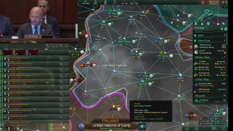 Playing Stellaris While Listening To Committee Hearings