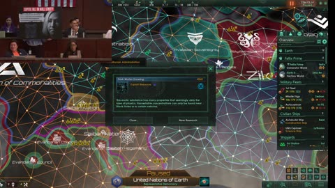 Playing Stellaris While Listening To Committee Hearings