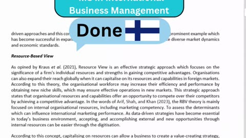 Student Work (Thesis)| Part 2 Advanced Market Entry Research Explained| JAMK University ,Finland