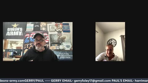 GIDEONS ARMY MONDAY LIVE 9/22 @ 930 AM EST WITH JIMBO