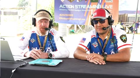 Prematch - Day 4 - 2025 IPSC Handgun World Shoot LIVE - By Action Streaming Live