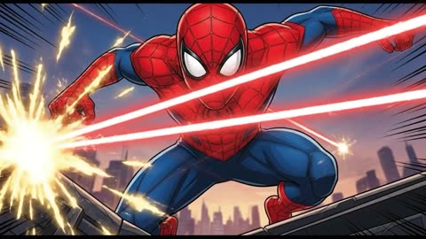 Spider-Man vs Giant Drones at Statue of Liberty | 90-Second Epic Battle!