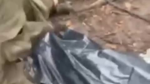 Russians Prepare Frontline Bunker for The Next Group of Sacrifices