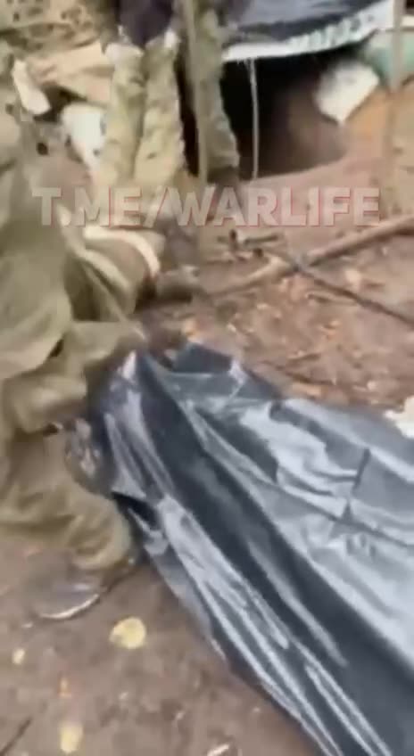 Russians Prepare Frontline Bunker for The Next Group of Sacrifices