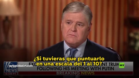 Trump califica de '10’ su reunión con Putin