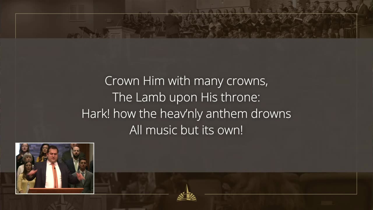 Crown Him with Many Crowns • Congregational