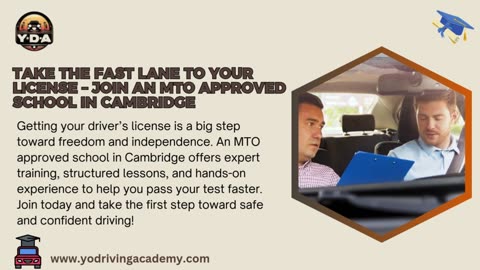 Take the Fast Lane to Your License – Join an MTO Approved School in Cambridge