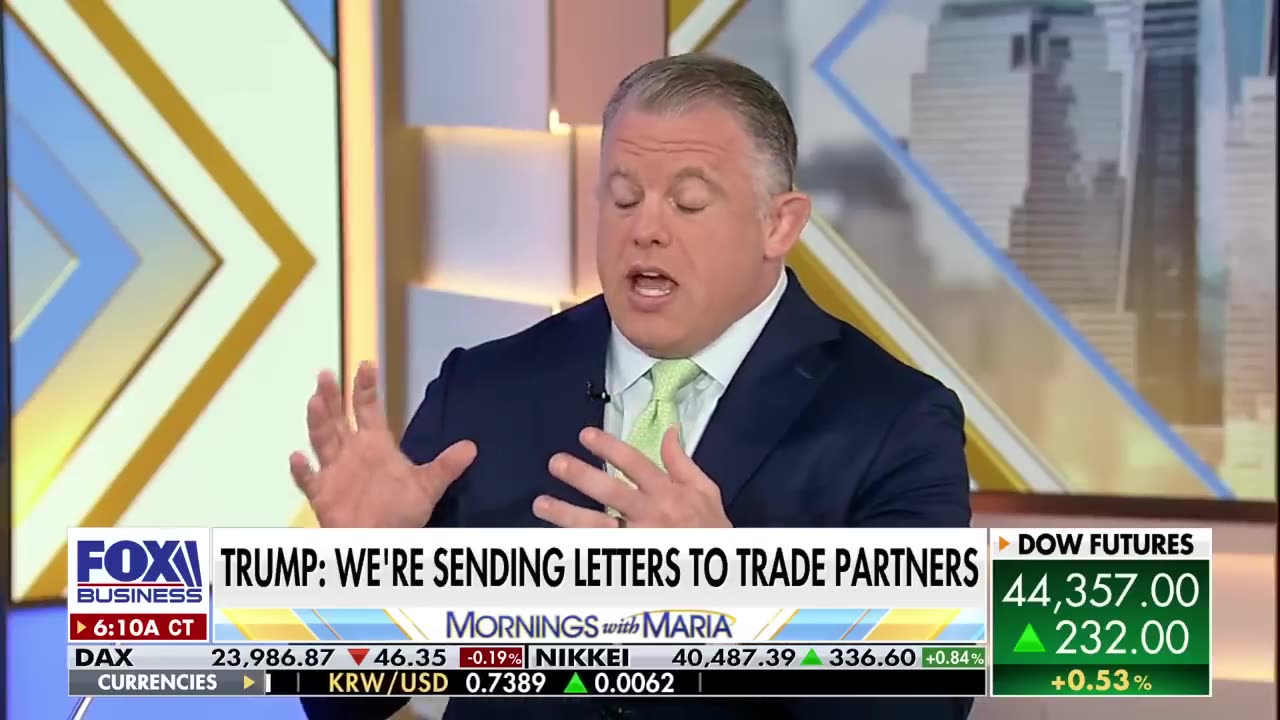 "WE'RE SENDING LETTERS": Trump announces the next step in the trade talks