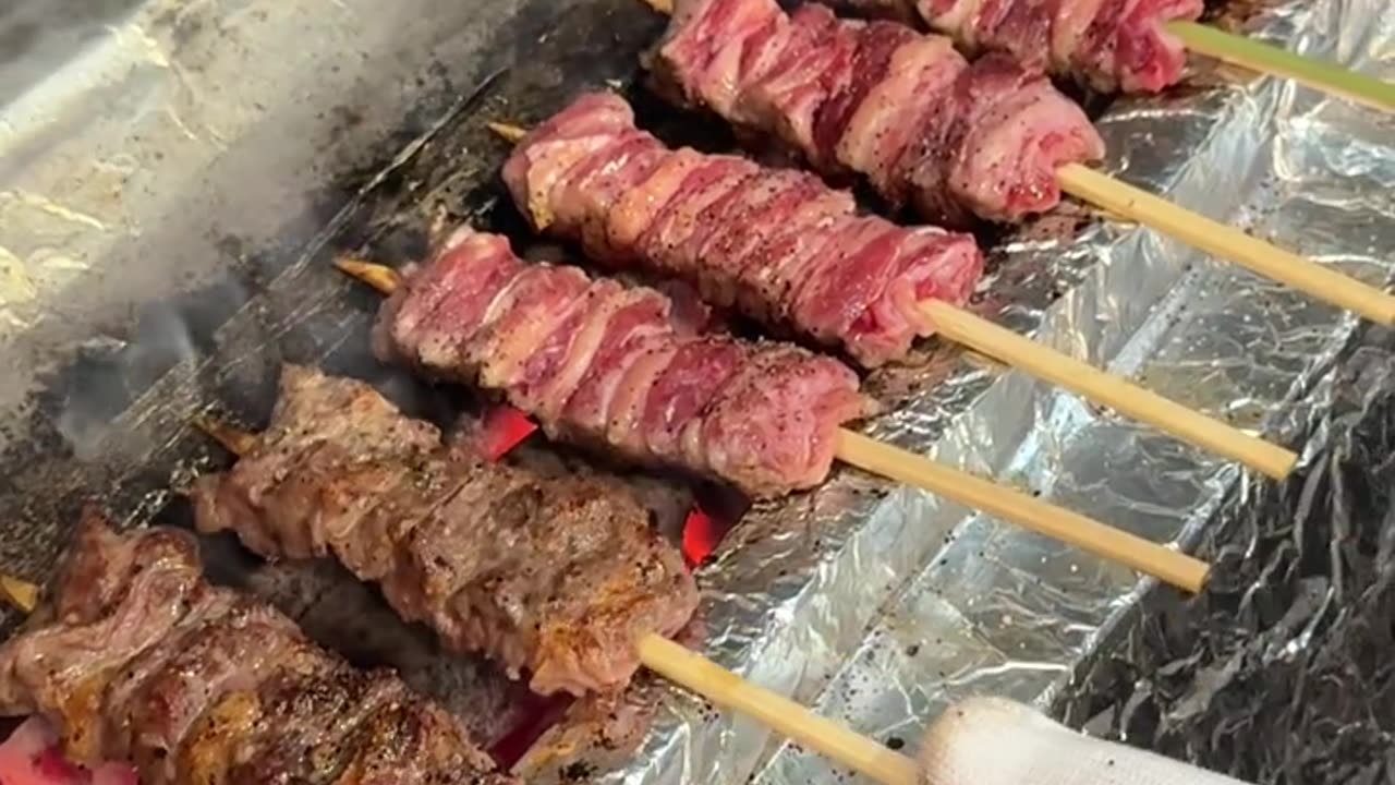 宵夜就应该来一顿烤肉串!!!!
