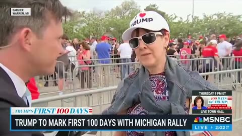 "MSNBC Reporter’s Tariff Gotcha Fails as MAGA Women Expose Biden’s Inflation Struggles"