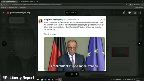 New German Leader's Reckless Remarks On Russia