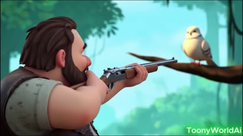 A Friend In Need Is A Friend Indeed | Ant & Dove AI Cartoon | Bengali Moral Story | ToonyWorldAi