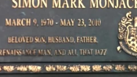 FAMOUS GRAVES - VOL. 560: SIMON MONJACK
