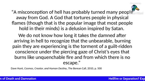 Hellfire or Separation? Exposing the Modern Redefinition of Death and Damnation