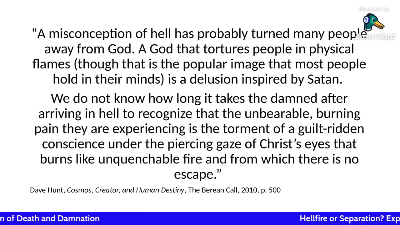 Hellfire or Separation? Exposing the Modern Redefinition of Death and Damnation