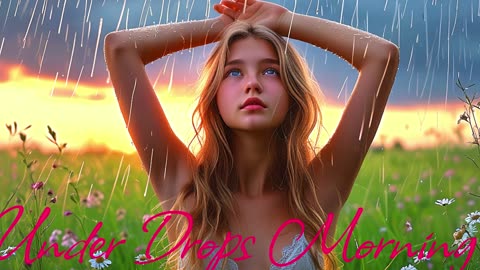 Electronic Music. Song Under the Drops of Morning.