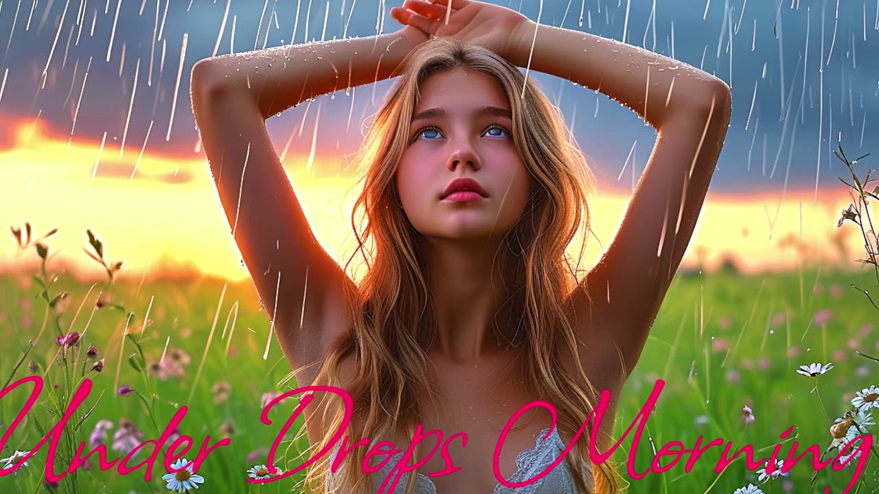 Electronic Music. Song Under the Drops of Morning.