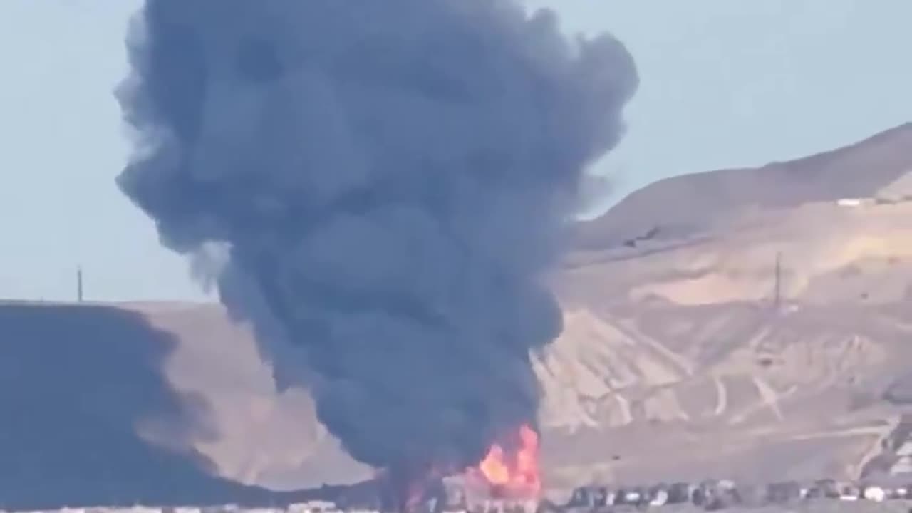 A massive fire has engulfed a large building in Utah County, Utah. pt 1
