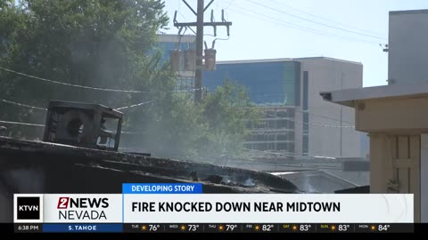 Firefighters quickly extinguish two mobile home fires near Midtown|sunmax966