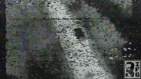 Heavy Metal Drone Strikes on Russian Logistics Moving into Kursk Oblast