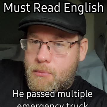 Why CDL Drivers Must Read English