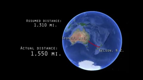 Flight Paths Expose The Globe