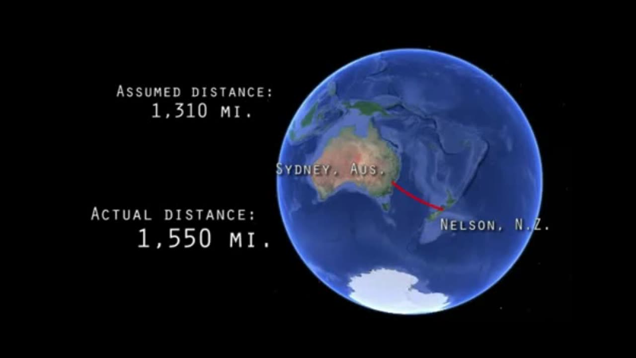 Flight Paths Expose The Globe