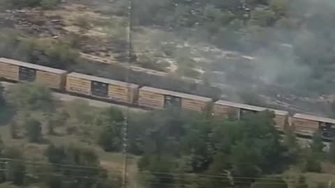 Descarrila un tren de carga en una ciudad de Texas