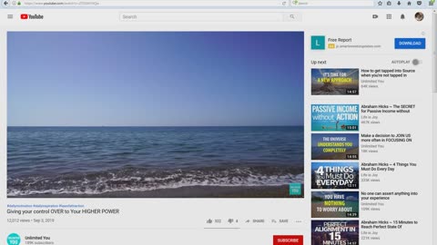 Giving your control OVER to Your HIGHER POWER