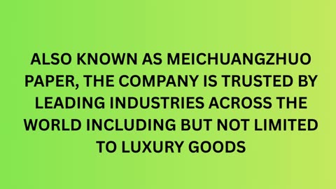 Dongguan Meichuangzhuo Paper Products Co., Ltd.