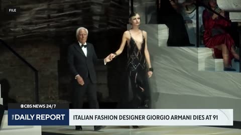 Looking back on Giorgio Armani's iconic looks