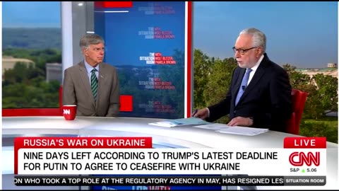 CNN The Wolf of Buffalo talks to Amb Taylor about Ukraine Migrants staying July 30 2025
