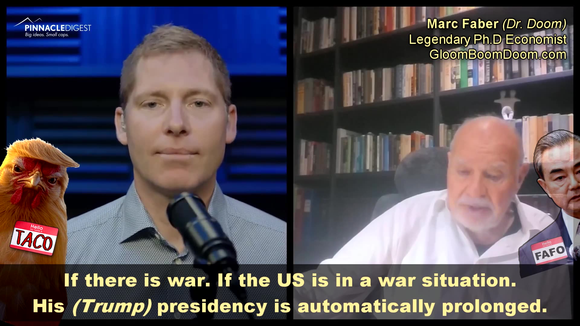 Marc Faber (Dr. Doom): "Trump Will Be President Past 4 Years"