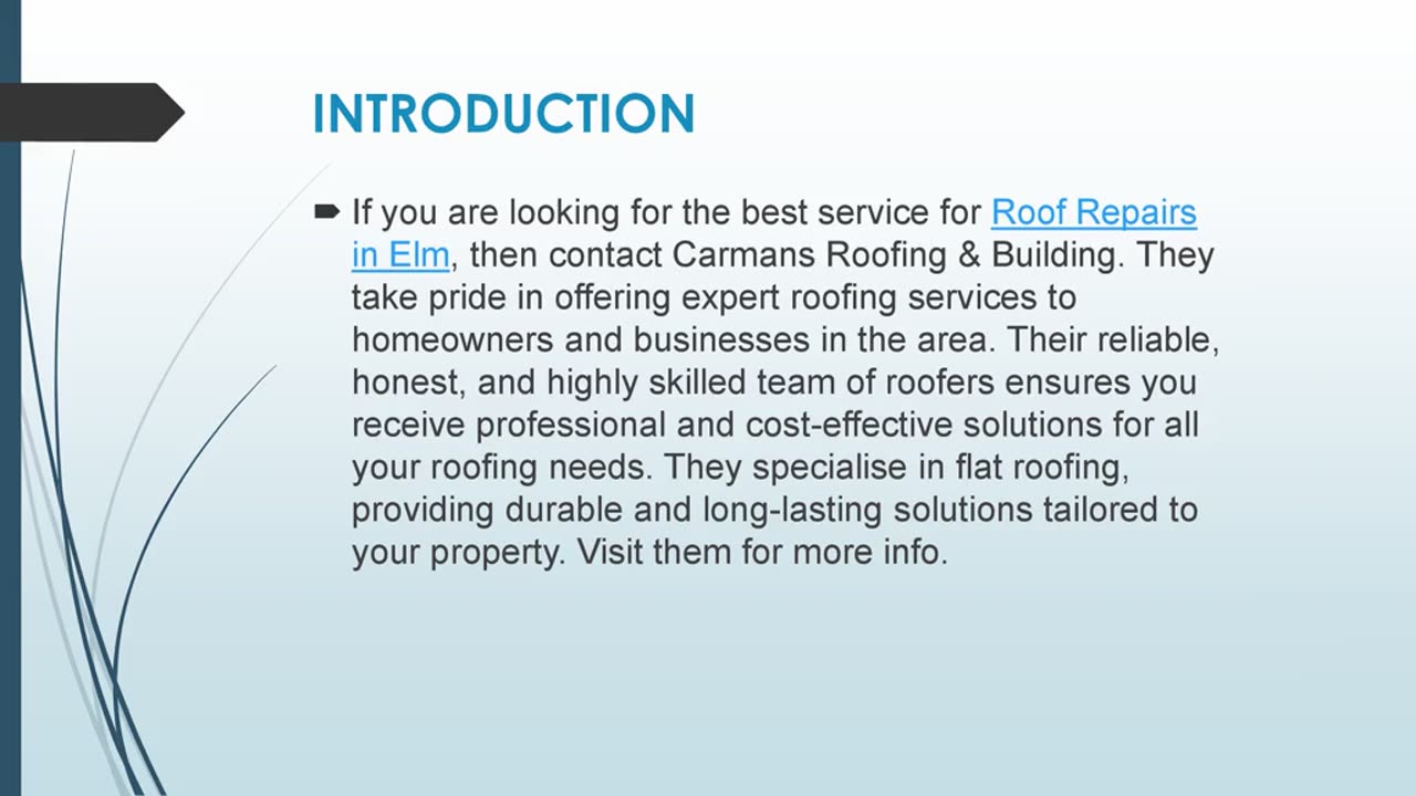 Best Roof Repairs in Elm
