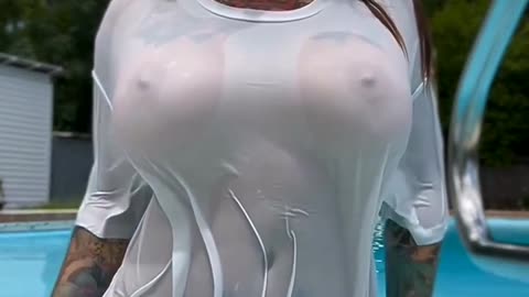 What happens the moment you come wet out of the water