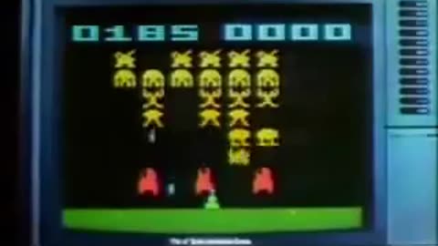Space Invaders Atari 2600 TV Commercial from 1982