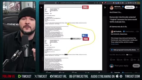 “Democrats tried to frame Donald Trump and got caught the same day and it is insane.”
