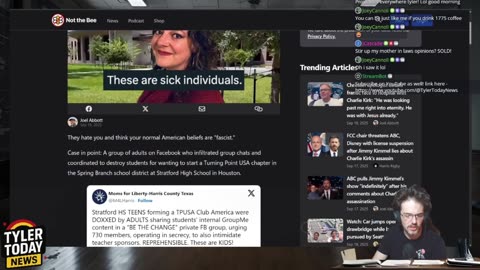 Adults Dox High School students and teachers for trying to start a TPUSA club