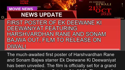 First Poster of Ek Deewane Ki Deewaniyat Featuring