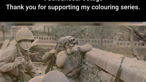 WWII Frontline Cameramen #ColourisedHistory
